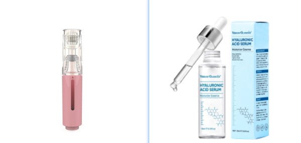 3 In 1 Lip Care Roller Needle Roller Lip Roller Beard Growth Roller Beard Hair Growth Roller Beard Treatment & Serum Applicant $35.50 Dana Fashion format: 0.5mm Color Classification: A set makeup Overview: 1. The Hydration Roller is a 2-in-1 system. As yo