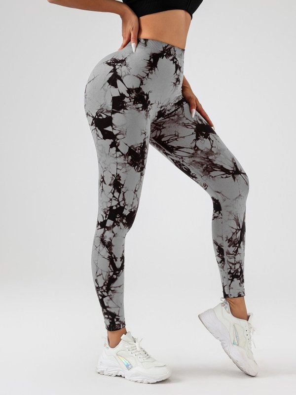 3 Pack Women's Scrunch Workout Leggings, High Waisted Butt Lifting Tie-dye V Back Waist Seamless Gym Yoga Leggings, Workout Leggings For Women Jada Leggings $189.00 Dana Fashion Color: 3PACK1 Size: L Women's clothing Butt lift Leggings: sexy booty legging