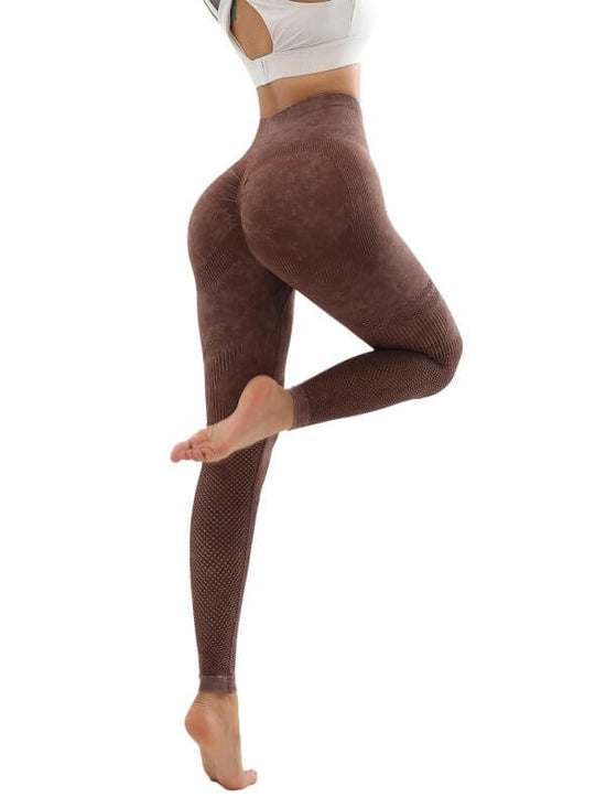 3 Pack Women's Seamless Washed Wide Waistband Sports Leggings, Women's High Waist Yoga Leggings, Textured Tummy Control Ruched Booty Tights Push Up Yoga Pants $259.95 Dana Fashion Color: 3PACK1 Size: L Women's clothing Butt lift Leggings: sexy booty leggi