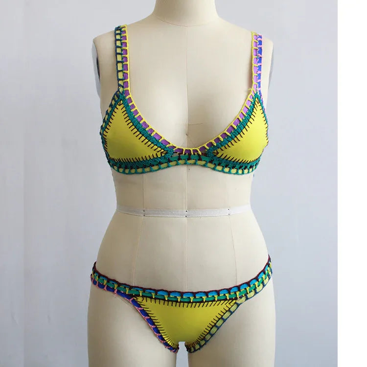 Hand-woven beach Bikini - DanaFashionstore