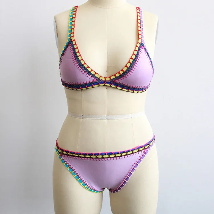 Hand-woven beach Bikini - DanaFashionstore