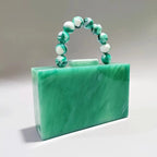 Women's Fashion Pearlescent Acrylic Evening Bag - DanaFashionstore