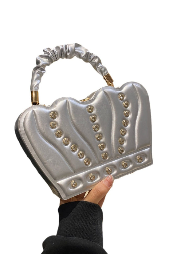 Crown Handbags High-grade Elegant Affordable Luxury Fashion Shoulder Messenger Bag - Dana Fashion