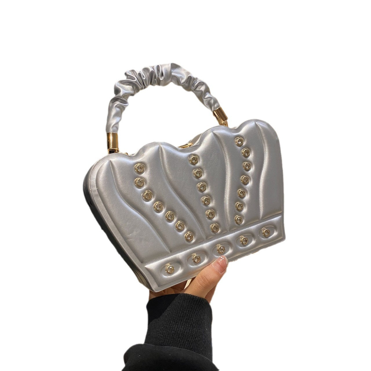 Crown Handbags High-grade Elegant Affordable Luxury Fashion Shoulder Messenger Bag - Dana Fashion