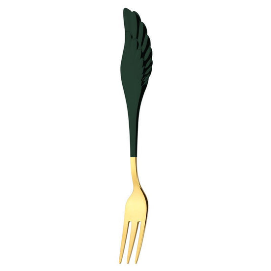 304 Stainless Steel Coffee Spoon Creative Net Red Wings Spoon Ice Cream Spoon Dessert Spoon Fork Spoon Spoon Gift Tableware $29.50 Dana Fashion style: L Dana's Kitchen Overview: It is lightweight for easy to carry and store when not is use. The spoon and