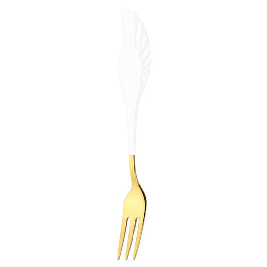 304 Stainless Steel Coffee Spoon Creative Net Red Wings Spoon Ice Cream Spoon Dessert Spoon Fork Spoon Spoon Gift Tableware $29.50 Dana Fashion style: H Dana's Kitchen Overview: It is lightweight for easy to carry and store when not is use. The spoon and