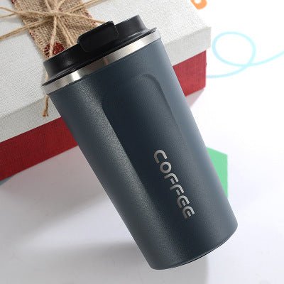 304 stainless steel mug coffee cup $25.50 Dana Fashion Color: Blue capacity: 380ML Dana's Kitchen Material: Inside 304 outside 201 Insulation performance: 6-12 hours Style : New Chinese Style : Big belly cup Capacity: 380ML, 510ML