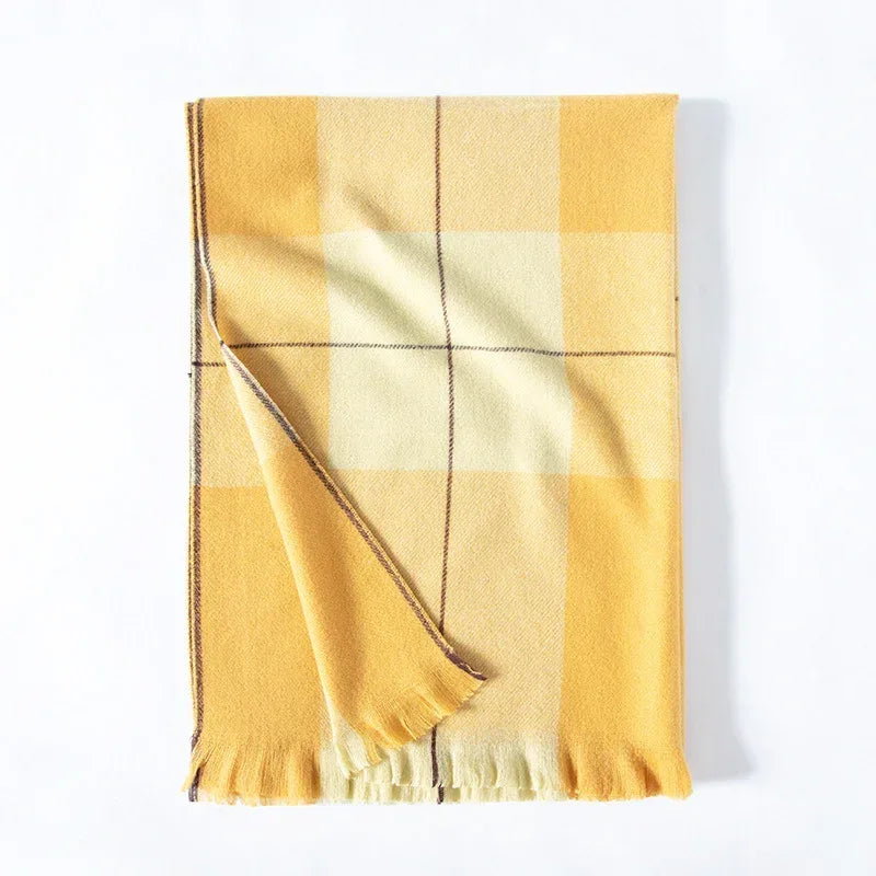 Winter Artificial Cashmere Shawl Women's Fashion Thick Warm Scarf - DanaFashionstore