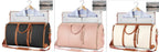 Large Capacity Travel Duffle Bag Women's Handbag Folding Suit Bag Waterproof Clothes Totes - DanaFashionstore