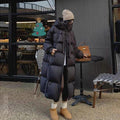 Padded Down Jacket Female Long Below The Knee - DanaFashionstore