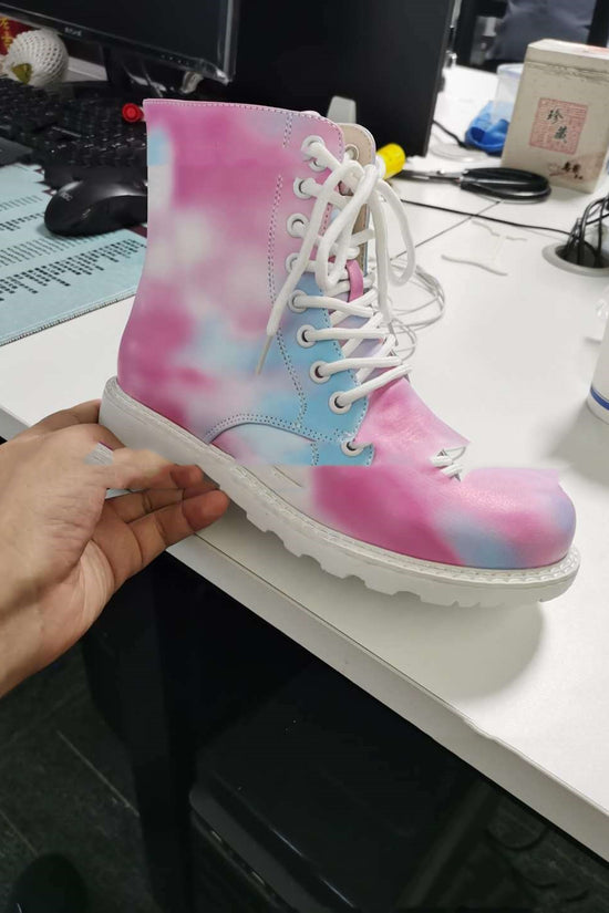 Colorful Martin boots women's casual boots