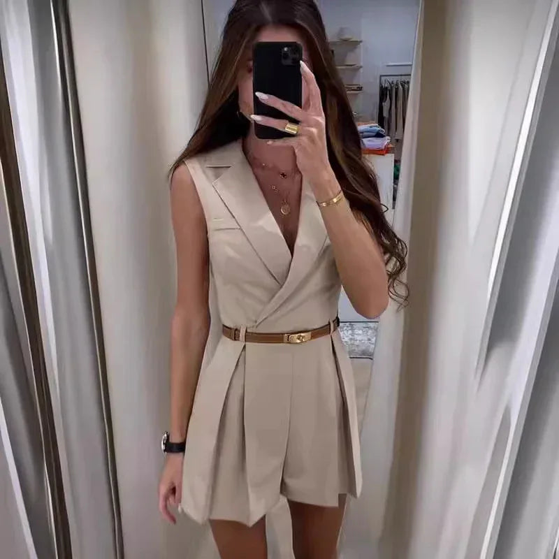 Temperament Commuter Suit Jumpsuit For Women - DanaFashionstore