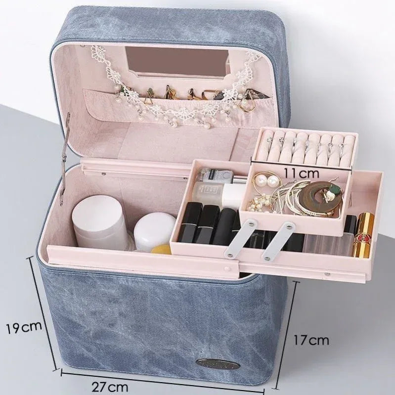 Cosmetics Portable Large Capacity Portable Storage Box - DanaFashionstore