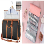 Large Capacity Travel Duffle Bag Women's Handbag Folding Suit Bag Waterproof Clothes Totes - DanaFashionstore
