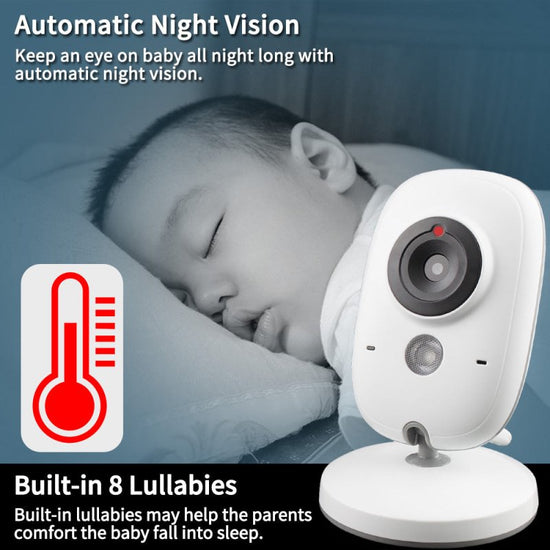 3.2 Inch Digital Baby Care Device $226.36 Dana Fashion Model: AU plug Baby & Mother 1. Compact design, easy to carry; 2. Two-way intercom; 3. Temperature monitoring; 4. Built-in music in the camera; 5. Automatic night vision 6. Digital signal transmission