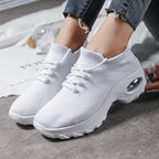 Sports Women Flying Knit Socks Shaking Shoes - DanaFashionstore