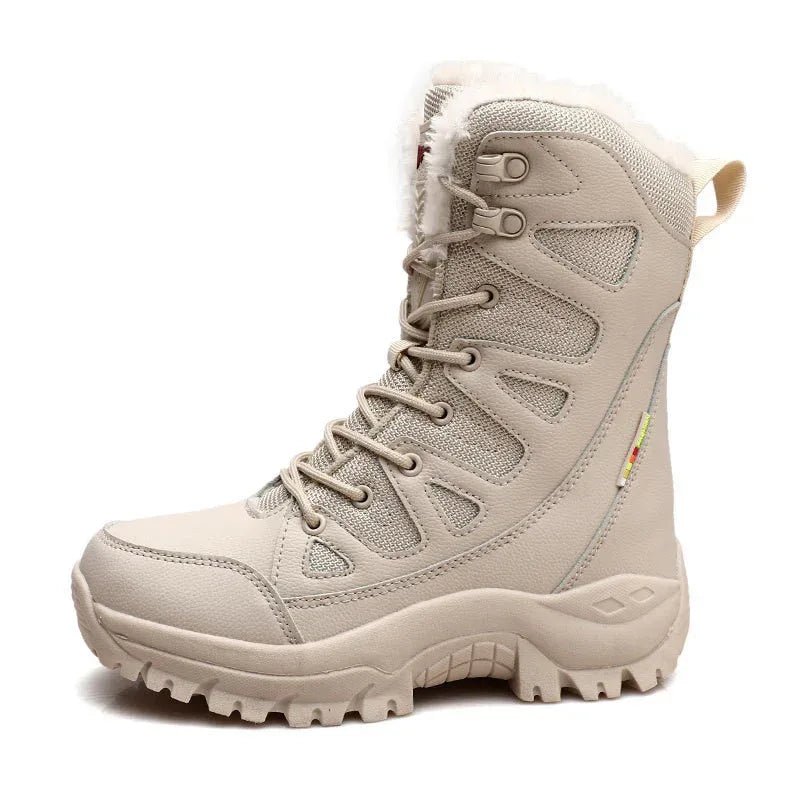High-top Cotton Shoes For Lovers To Keep Warm In Winter And Thicken With Velvet - DanaFashionstore