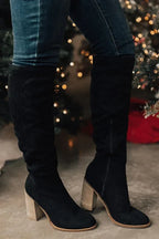 Side zip over the knee boots - DanaFashionstore