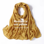 Pure Color Pearl Chiffon Scarf Headcloth Veil Chiffon Scarf - DanaFashionstore