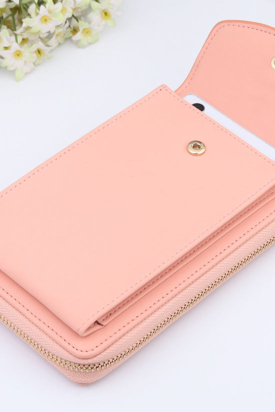 Mobile Phone Bag Zipper Women Diagonal Bag