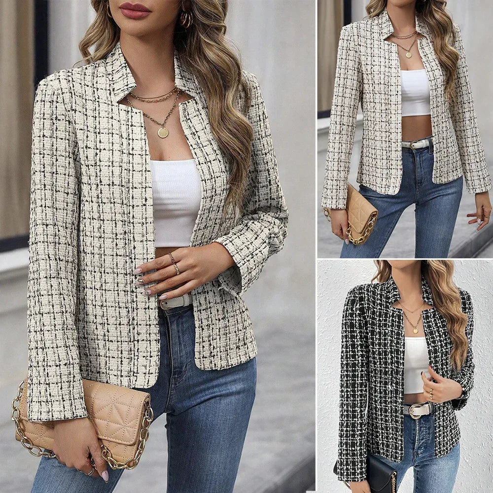 Elegant Office Small Suit Jacket For Women - DanaFashionstore