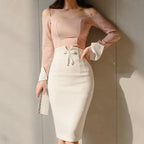 Big size skirt with one-step bottom - DanaFashionstore