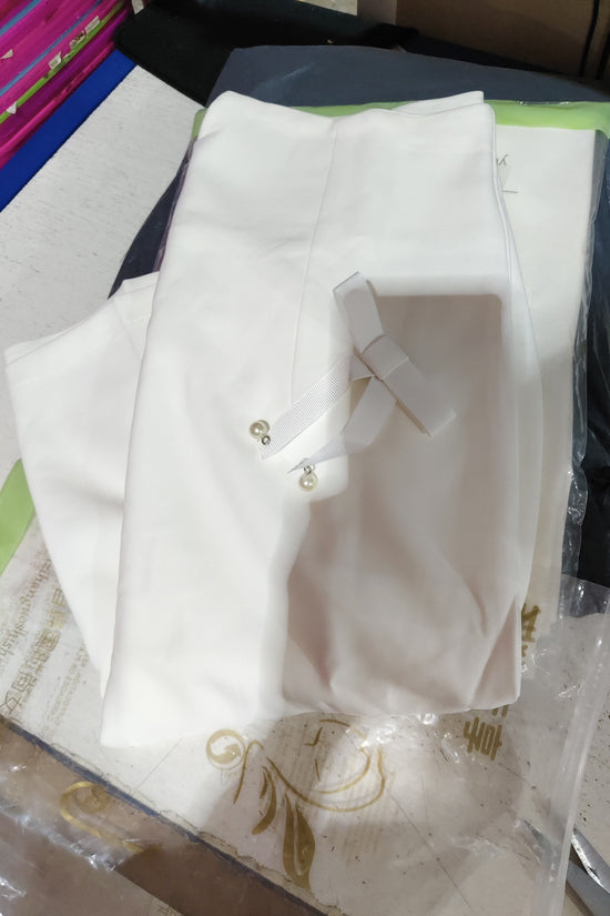 Big size skirt with one-step bottom