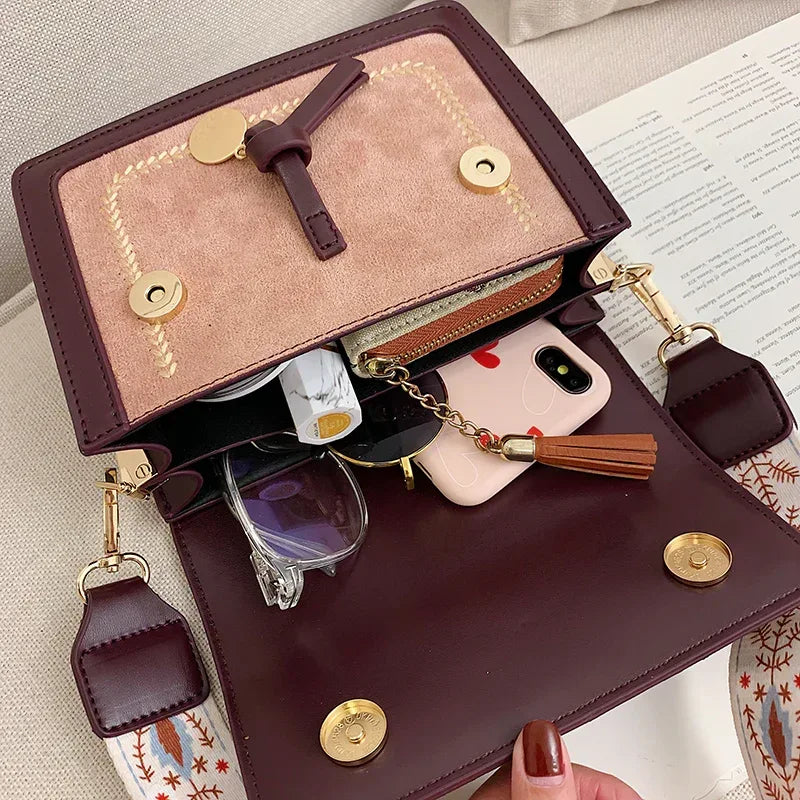 The New Fashion Hit Color Crossbody Small Square Bag - DanaFashionstore