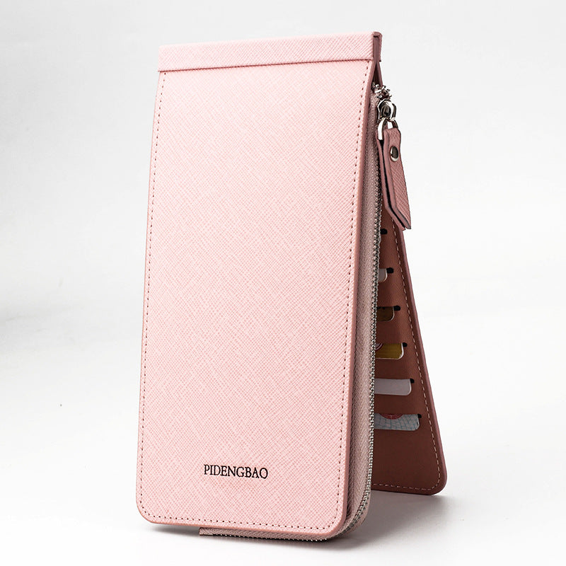 Korean Style Cross Pattern Mobile Phone Bag Multifunctional
