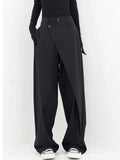 Irregular Wide-leg Pants Ins Fashion Loose Trousers Women's Clothing - DanaFashionstore