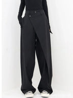Irregular Wide-leg Pants Ins Fashion Loose Trousers Women's Clothing - DanaFashionstore