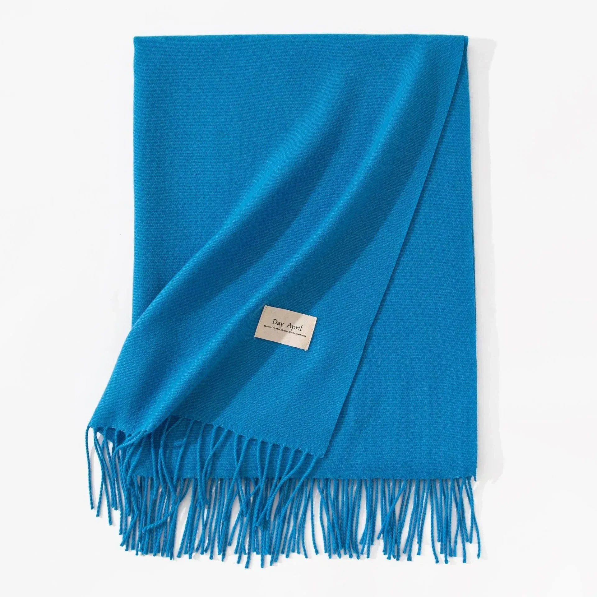 Pure Color Artificial Cashmere Scarf Women's Winter High-grade Shawl - DanaFashionstore