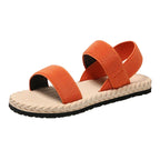 Women's Non-slip Wear-resistant Comfortable Soft Bottom Color Flat Sandals - DanaFashionstore