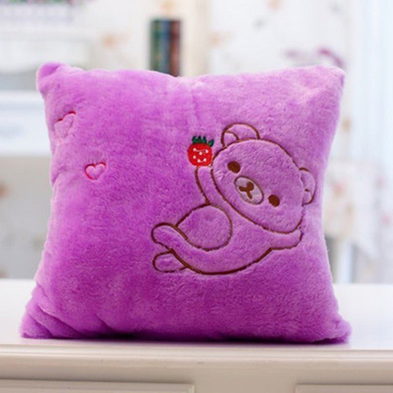 34CM Unique Toy Luminous Pillow Vivid Star Design LED Light Colorful Cushion Stars Plush Pillow Toys Gift For Kids Children Girl $35.57 Dana Fashion Color: Purple style: Square Bear Toys & Hobbies Age Range: >3 years old Filling: PP Cotton Size: 41cm*33cm