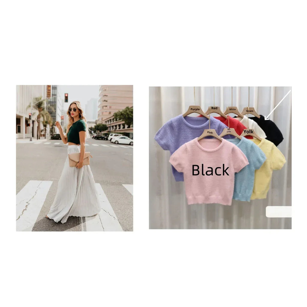 Women fashion casual skirt girls high Waist long skirts - DanaFashionstore
