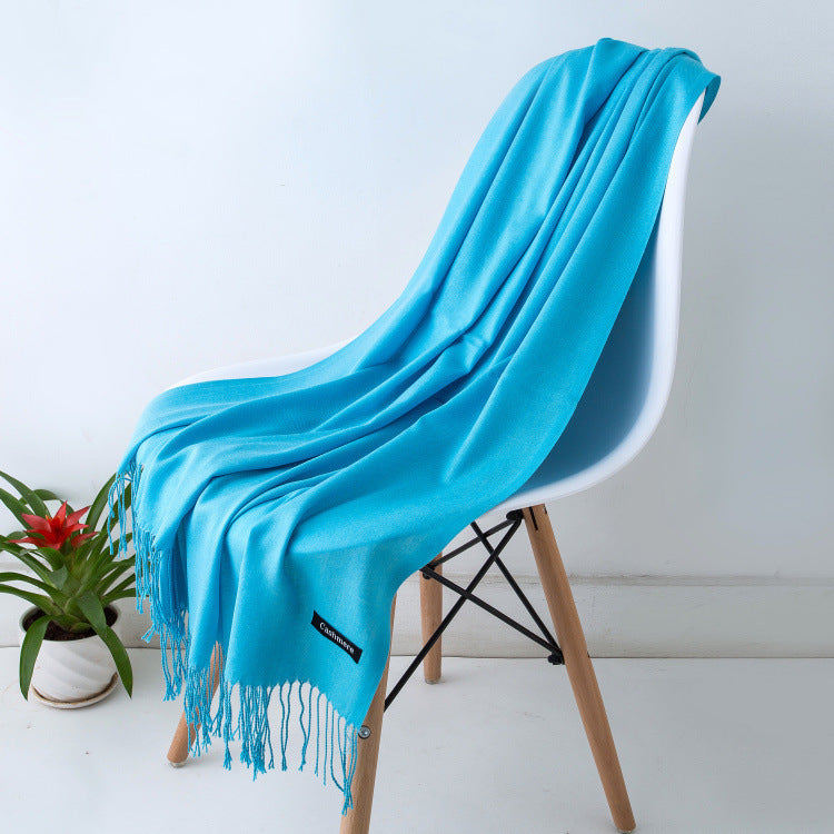Thin Spring And Summer Long Air-conditioned Shawl