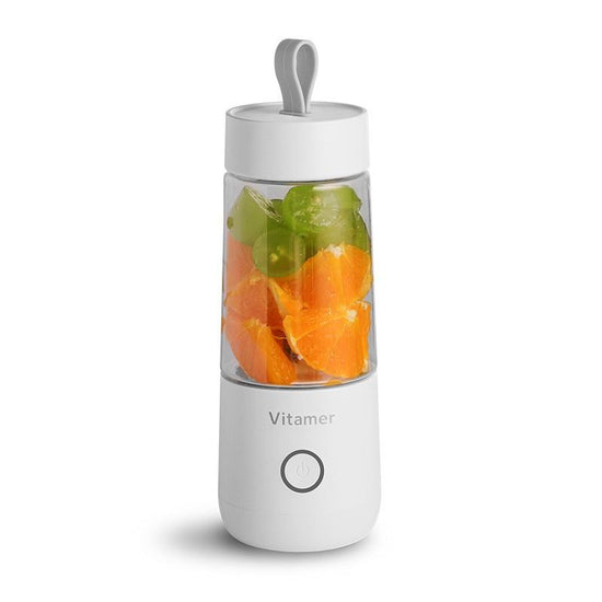 350ml Portable Blender Juicer Electric USB Rechargeable Mixer Smoothie Slushy Cup Juice Blender Bottle USB Charging Kitchen Gadgets $54.65 Dana Fashion Color: White Dana's Kitchen Overview: 1. Multi-function. With two functions of bottle and juicer. One p