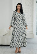 Bohemian Style Fashion Printed Robe Abaia Long Skirt