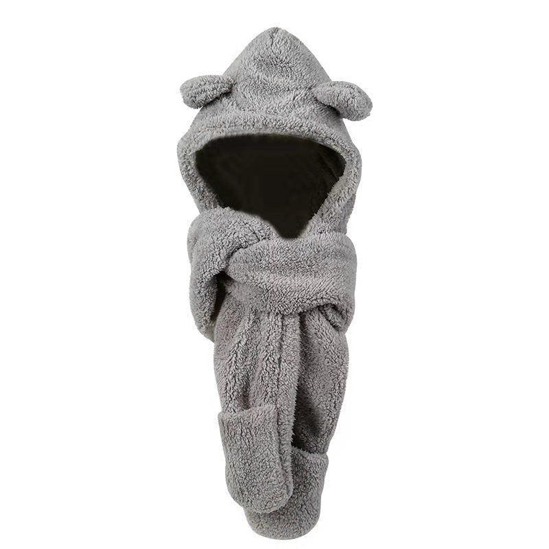 Ears Animal Hat Gloves Scarf - DanaFashionstore