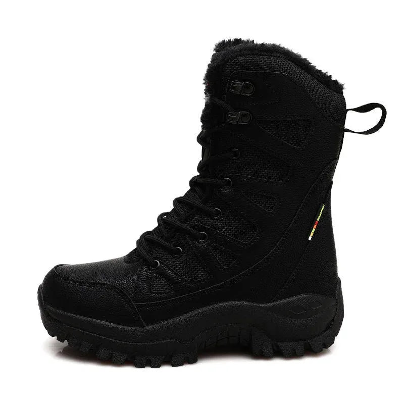 High-top Cotton Shoes For Lovers To Keep Warm In Winter And Thicken With Velvet - DanaFashionstore