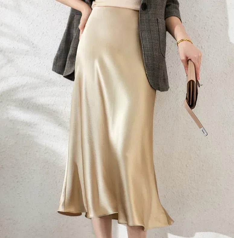 Cold Style French Style Solid Color Skirt Women's Clothing - DanaFashionstore