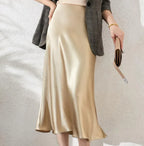 Cold Style French Style Solid Color Skirt Women's Clothing - DanaFashionstore