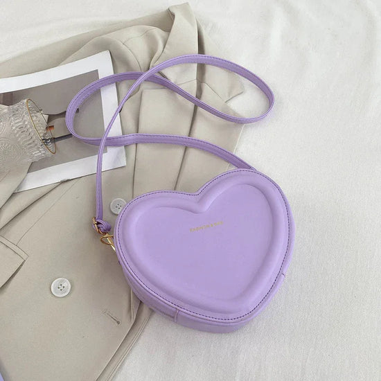 Fashion Heart Shaped Shoulder Messenger Bag - DanaFashionstore