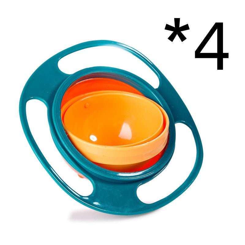 360 Rotate Universal Spill-proof Bowl Dishes $27.42 Dana Fashion Color: Green quantity: 4pc Toys & Hobbies Overview： The inner bowl rotates 360 degrees virtually indestructible Save time, less cleaning Dishwasher safe on the top rack Note： 1.Product are t