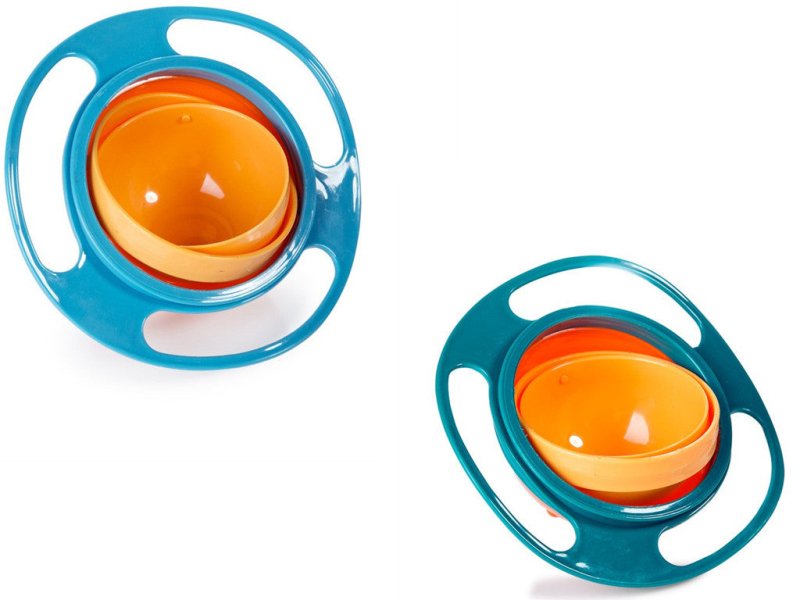 360 Rotate Universal Spill-proof Bowl Dishes $22.48 Dana Fashion Color: A set quantity: 3PC Toys & Hobbies Overview： The inner bowl rotates 360 degrees virtually indestructible Save time, less cleaning Dishwasher safe on the top rack Note： 1.Product are t