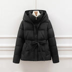 Fashion Personality Short Waist Down Coat 2026 - Women's Winter Jacket - DanaFashionstore