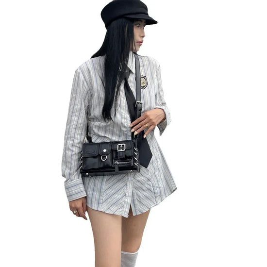 Women's Fashion Short Crossbody Baguette Bag - DanaFashionstore