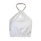 Women's Halter Short Sleeveless Top - DanaFashionstore