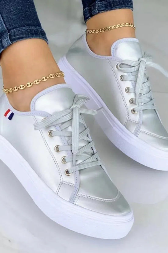 European And American New Round Toe Platform Casual Shoes - DanaFashionstore