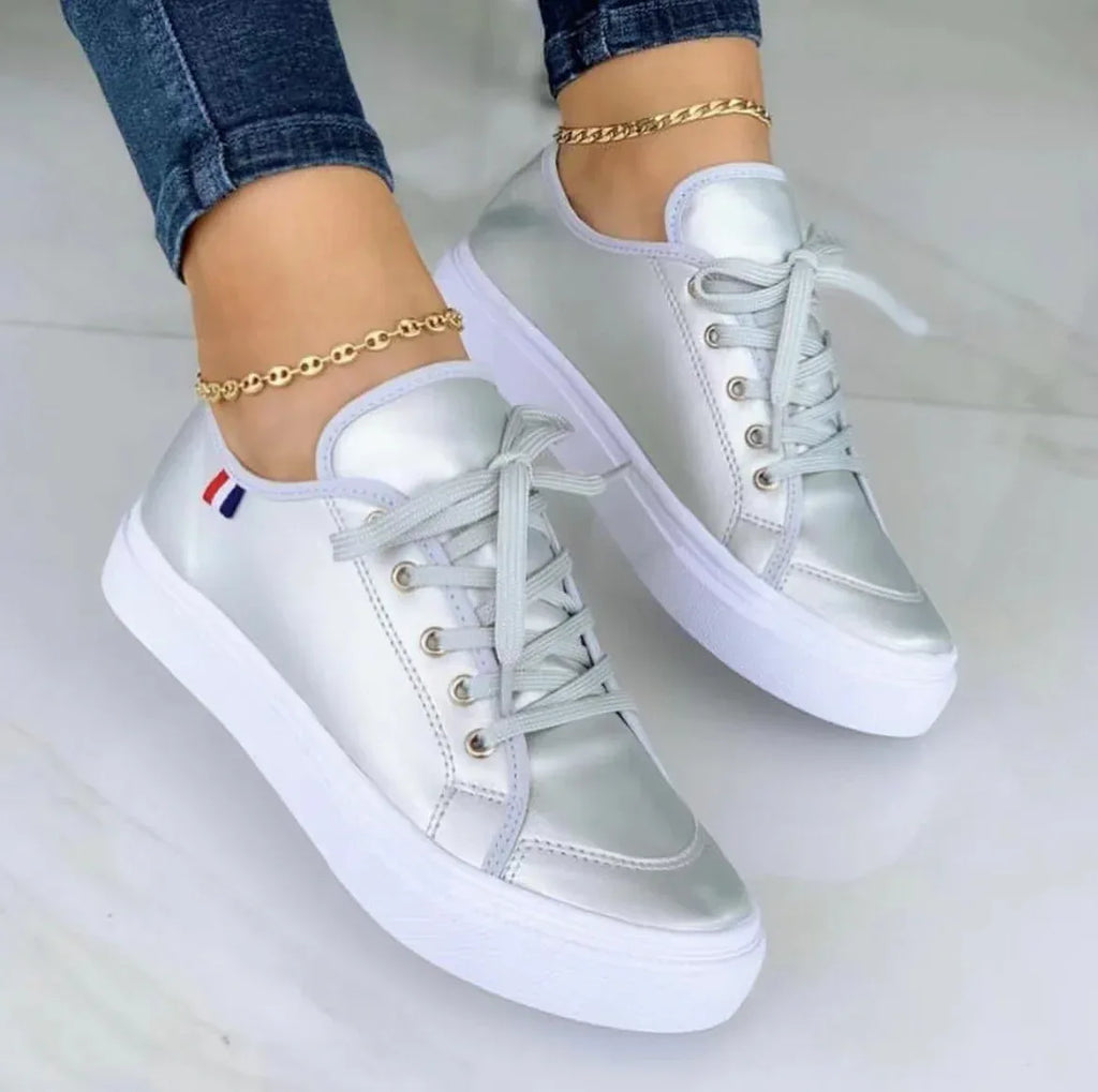 European And American New Round Toe Platform Casual Shoes - DanaFashionstore